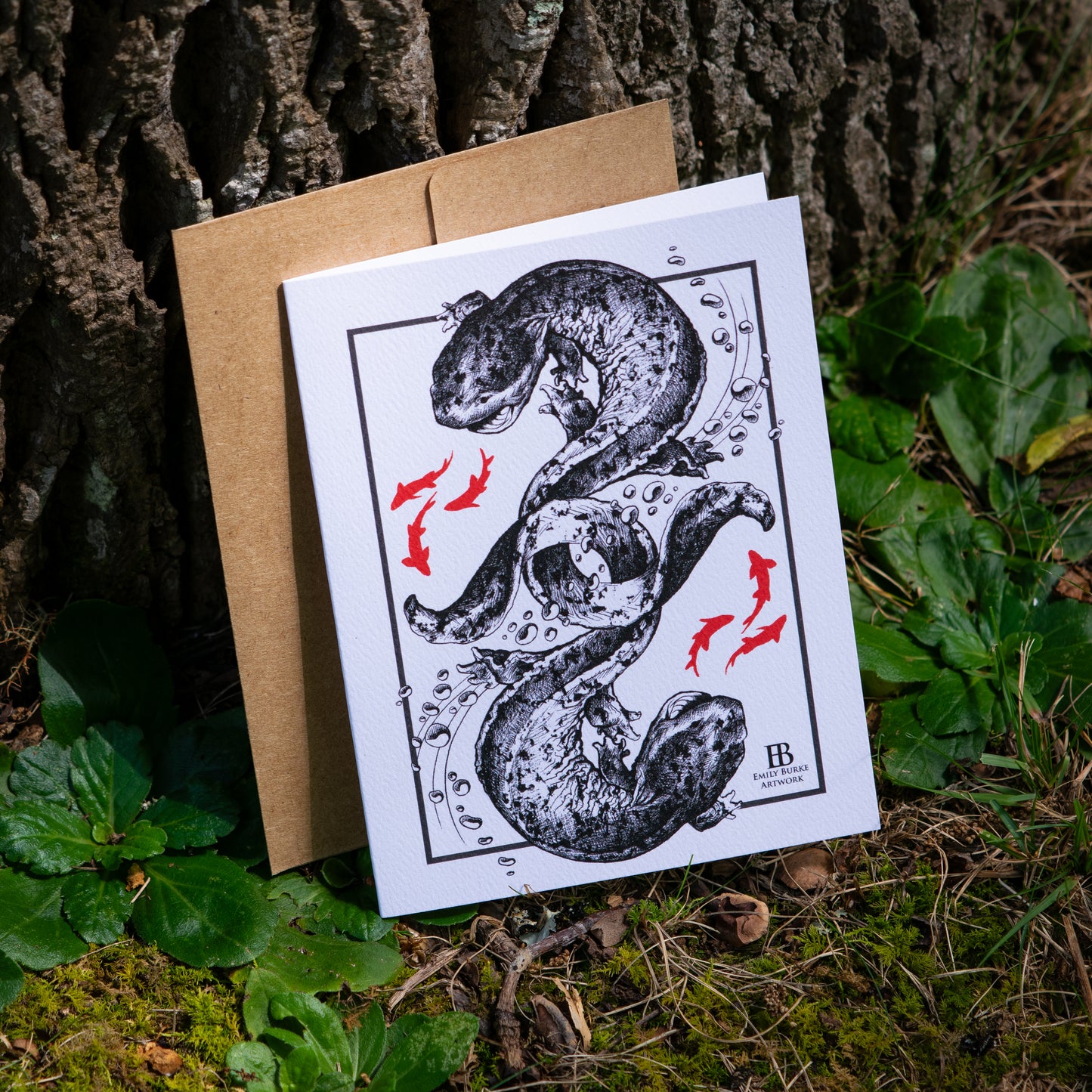 Appalachia Hellbender Note Card