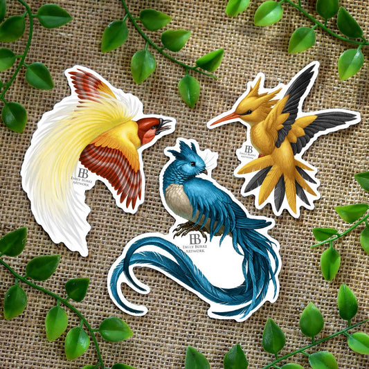 Reptimon Legendary Bird Stickers