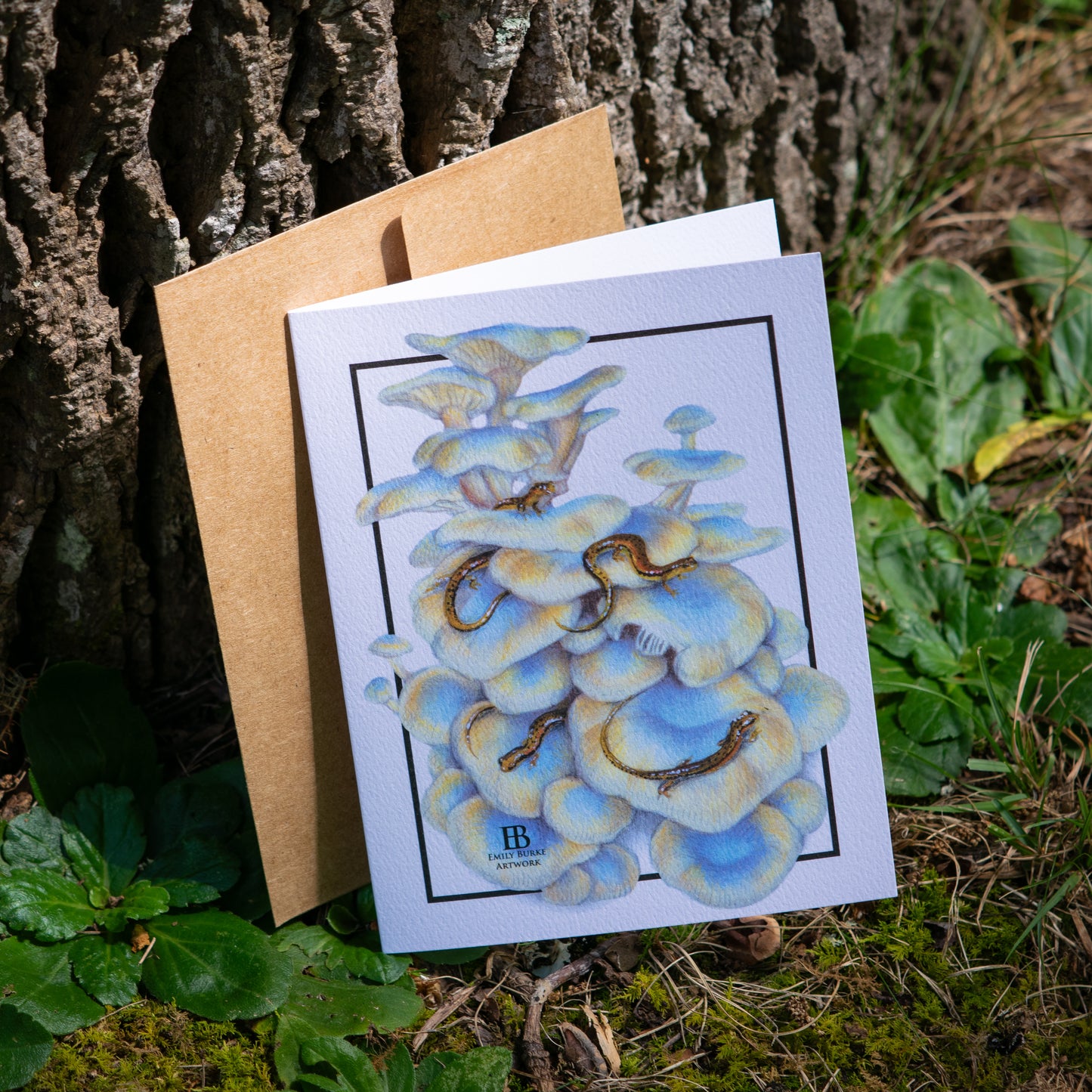 Mushroom Menagerie Note Card