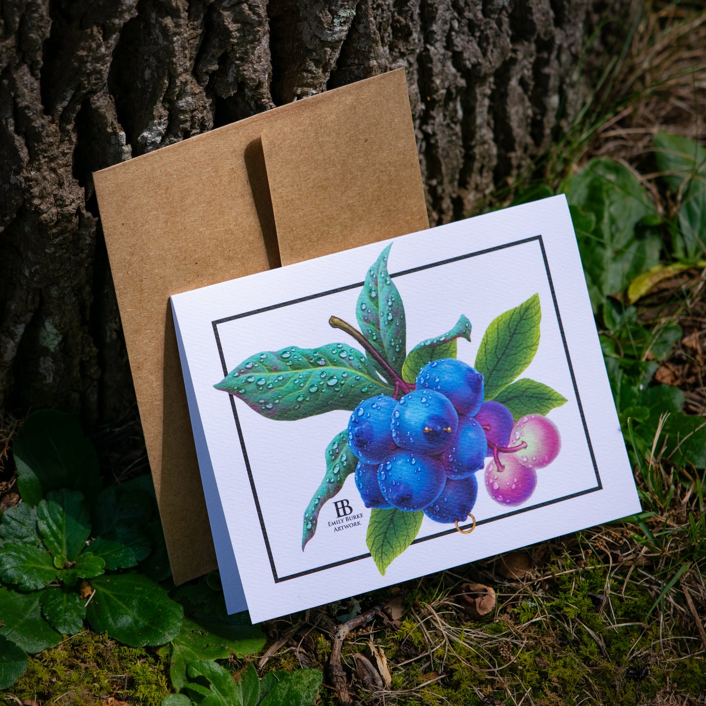 Booberries Note Card