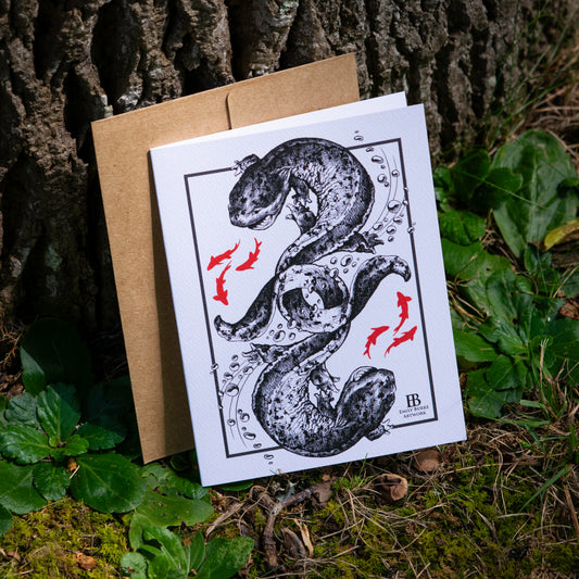 Appalachia Hellbender Note Card