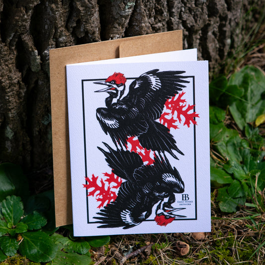 Appalachia Woodpecker Note Card