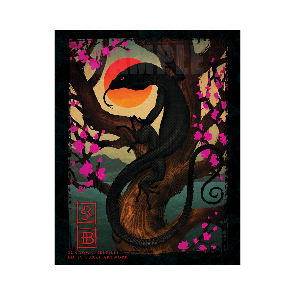 Beccarii and Sakura Print