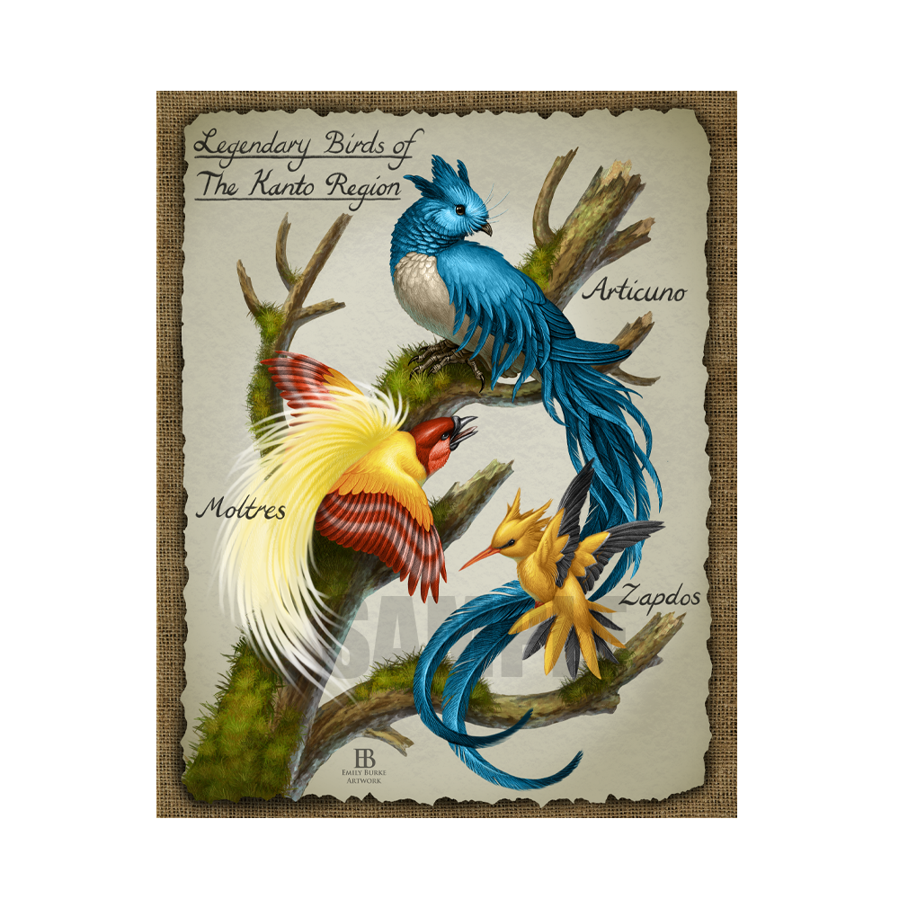 Legendary Birds Print