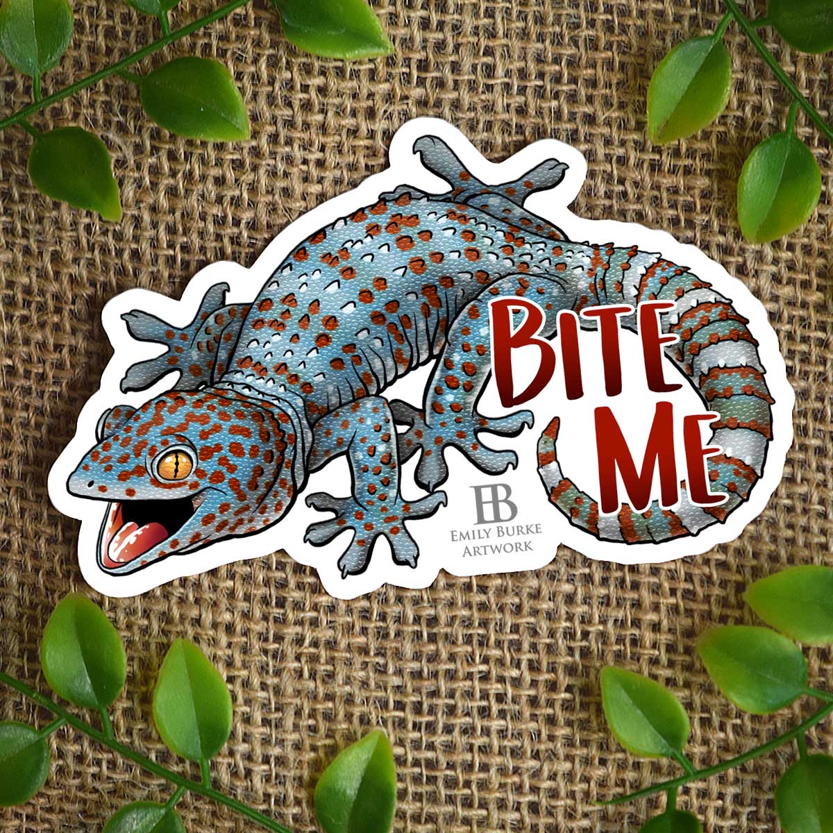 Bite Me Sticker