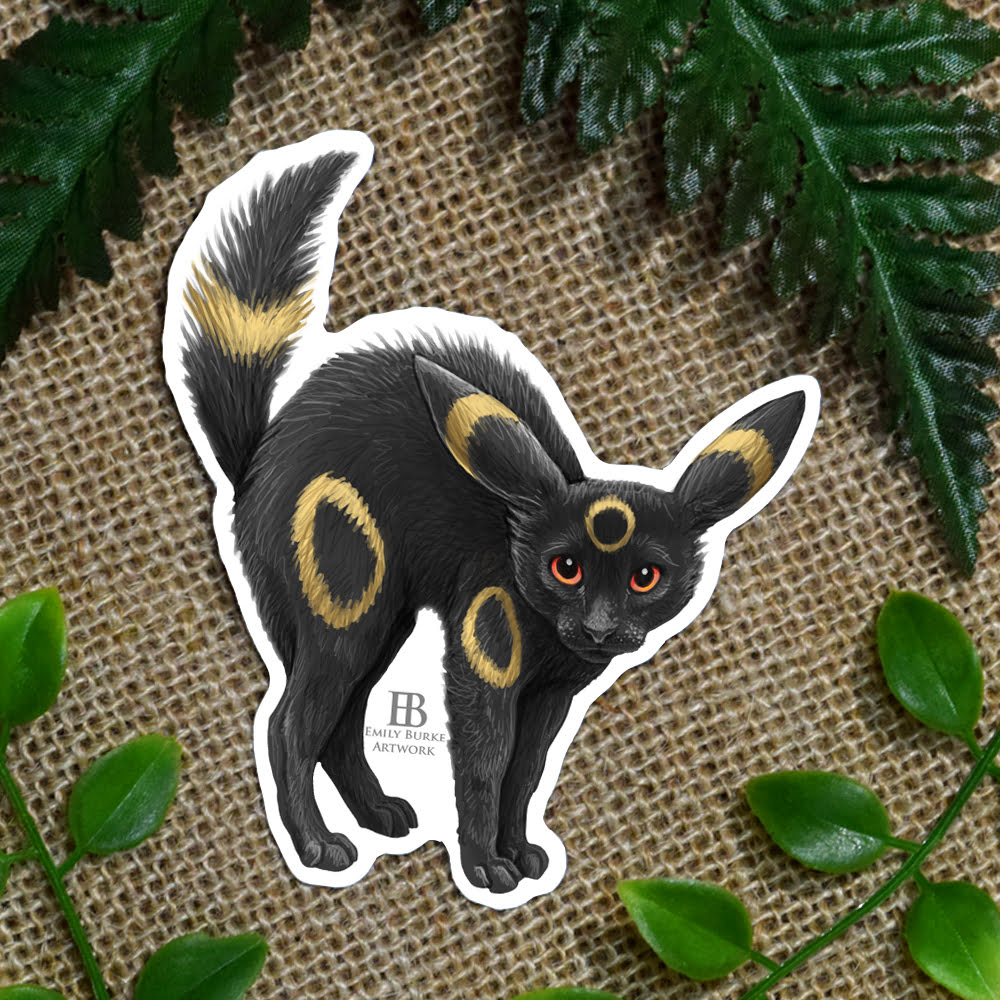 Reptimon Eeveelution Stickers