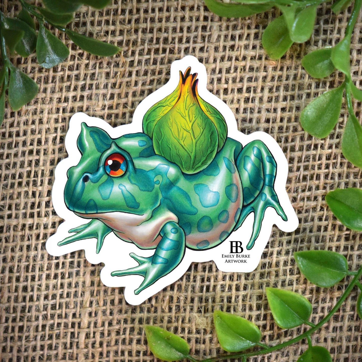 Reptimon Bulbasaur Family Stickers