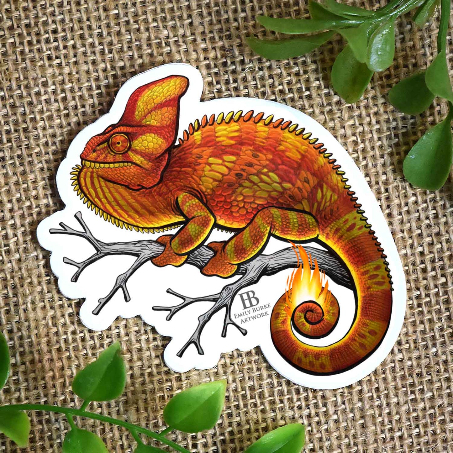 Reptimon Charmander Family Stickers