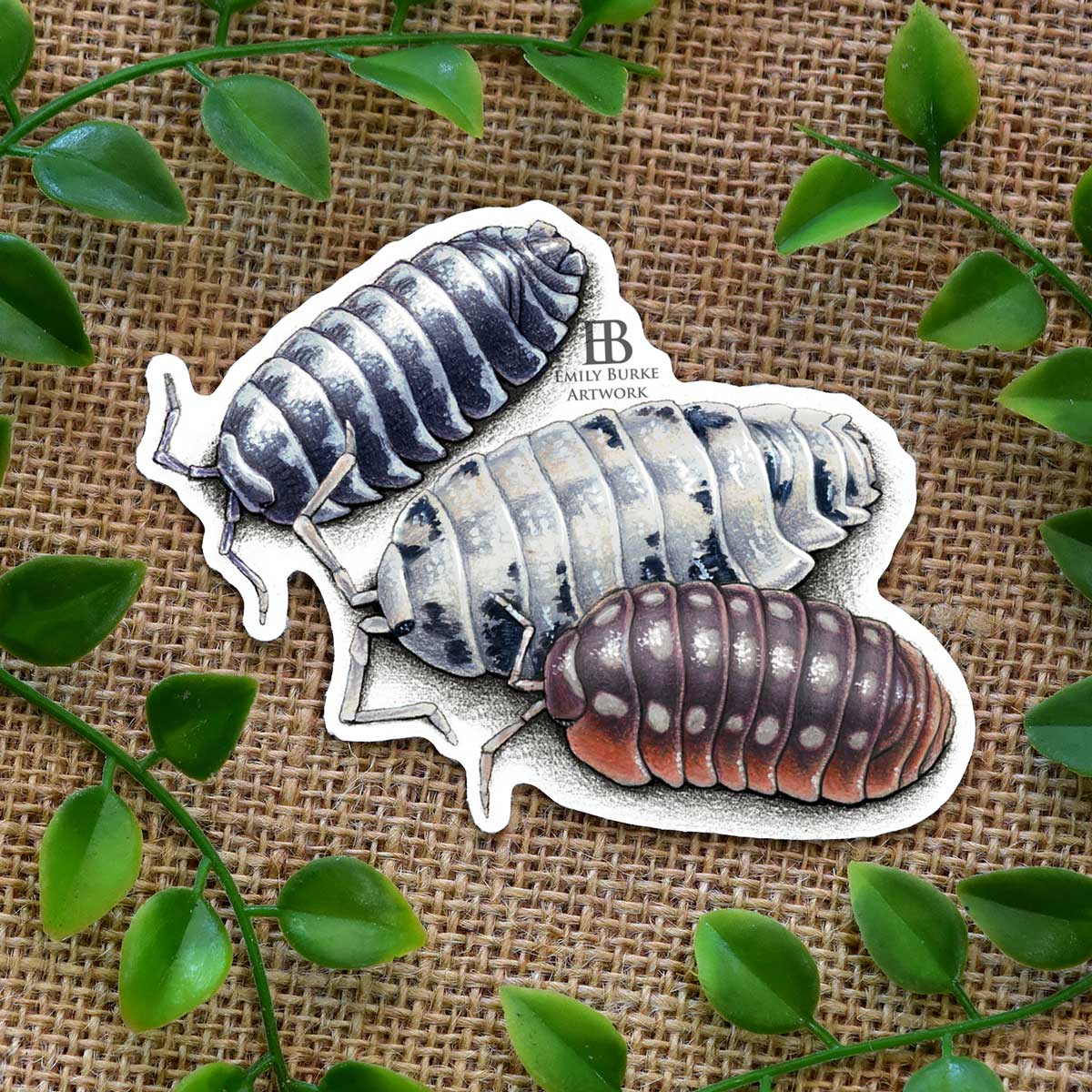 Isopod Stickers