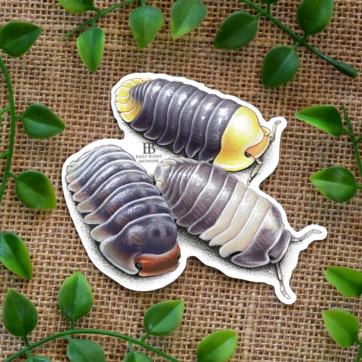 Isopod Stickers