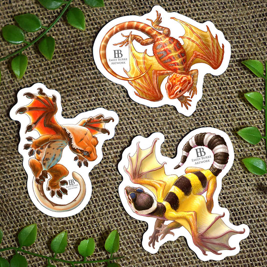 Baby Dragon Stickers