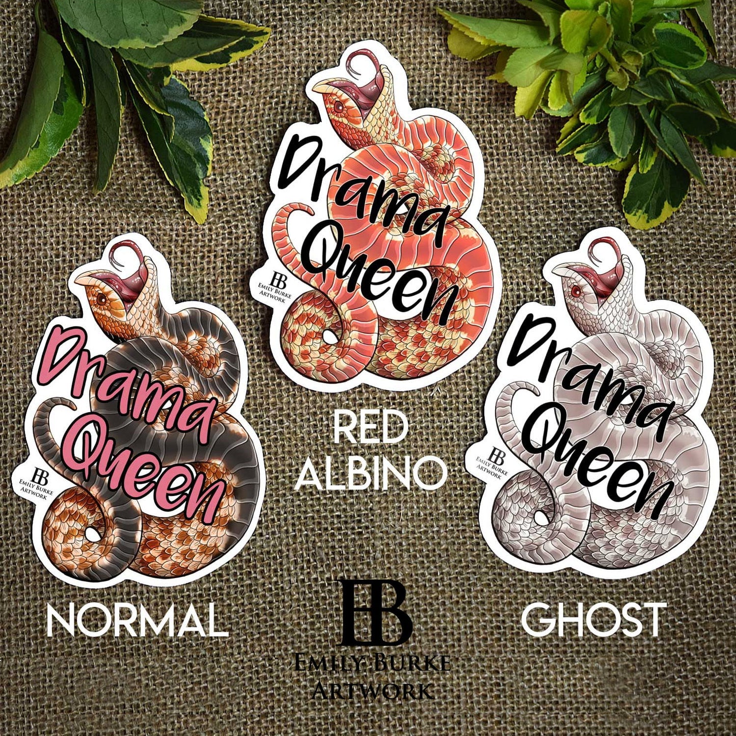 Drama Queen Stickers