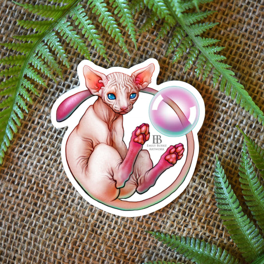 Reptimon Mew Sticker