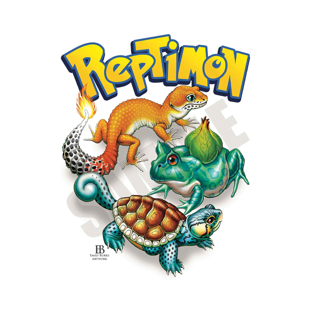 Reptimon Print