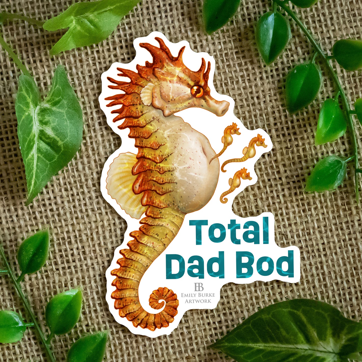 Total Dad Bod Sticker