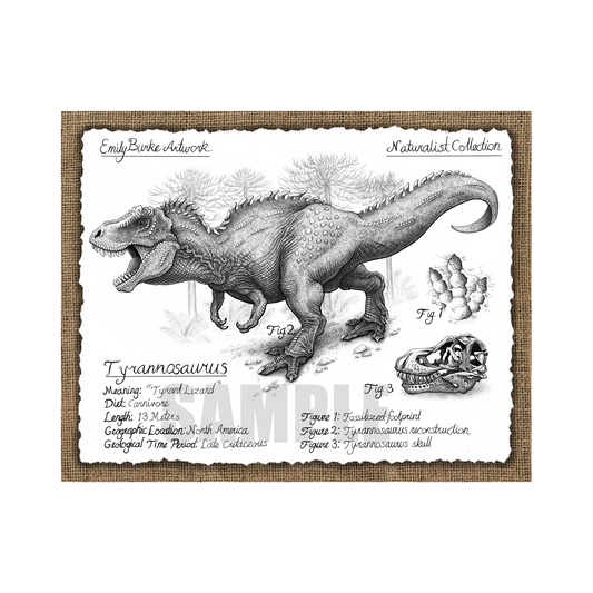 Tyrannosaurus Print