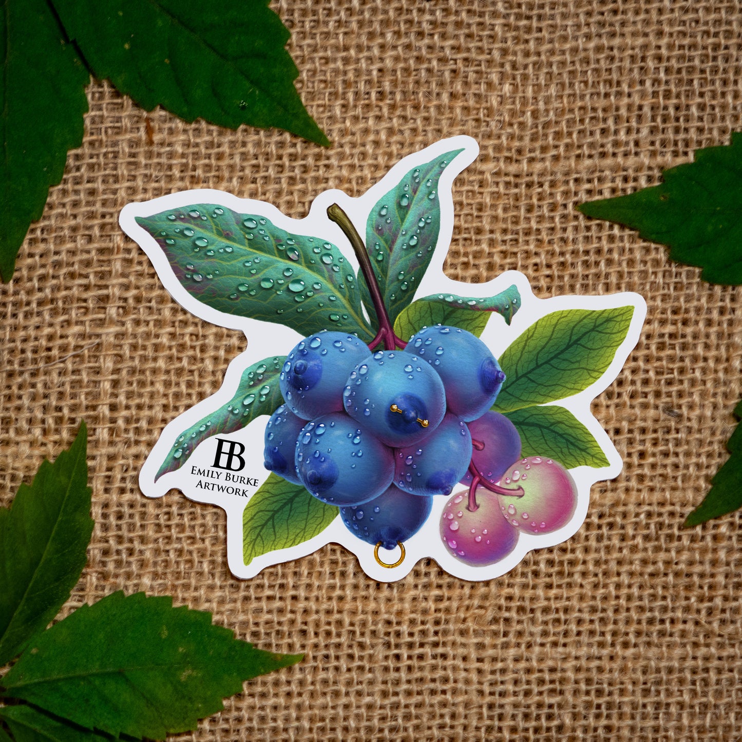 Booberries Sticker